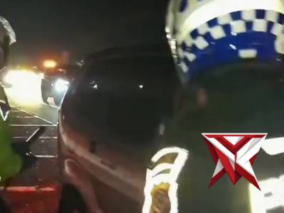 Aksi Tim Urai Sat Lantas Polres Subang.