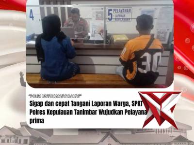 SPKT Polres kepulauan Tanimbar