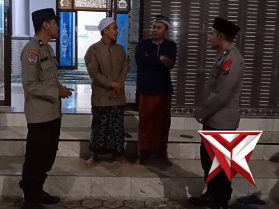 POLSEK MAESAN KOORDINASI PELAKSANAAN TAKBIR
