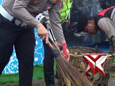 PERJUANGAN MEMBUAT LINGKUNGAN ASRI YNI POLRI