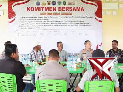 KAPOLRES PIDIE JAYA Tinjau Lokasi Pembentukan Desa Mandiri di Meurah Dua - PoliceTube