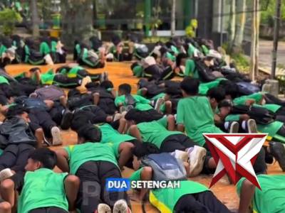 Beruntung karena ditegur Polisi sebelum terjadi kecelakaan.