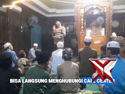 Himbauan Kamtibmas Kanit Binmas Polsek Muara Ancalong