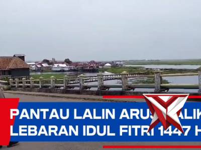 POLSEK PAMPANGAN PANTAU ARUS LALULINTAS