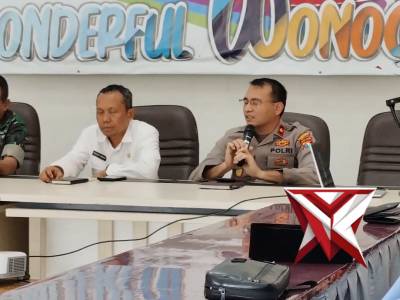 Kapolsek Wonocolo Hadiri Rapat MBG