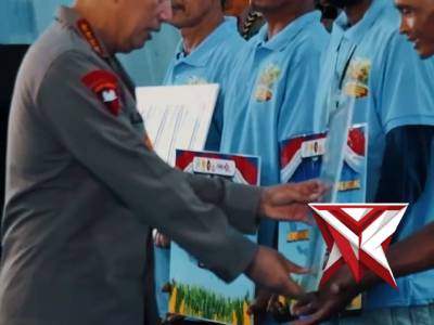 Kapolri Pimpin Tanam Raya Jagung Kuartal I 2026 di Ogan Ilir