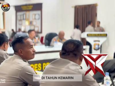 Pelaksanaan Anev Kinerja Tahun 2025 dan Rencana Kerja Tahun 2026 Polres Pelalawan