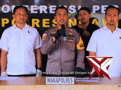 POLRES NGAWI PRESS RILIS UNGKAP KASUS OPS PEKAT SEMERU 2026