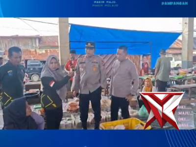 Kegiatan pesonil polsek pampangan