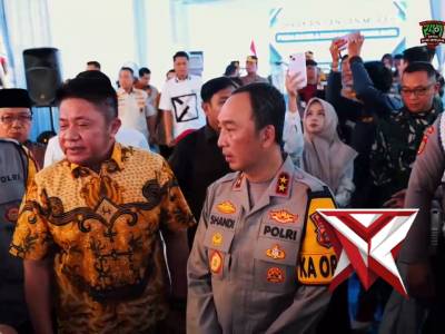 Lebaran Makin Tenang! Irjen Pol Sandi Nugroho Pimpin Langsung Gerakan Pangan Murah