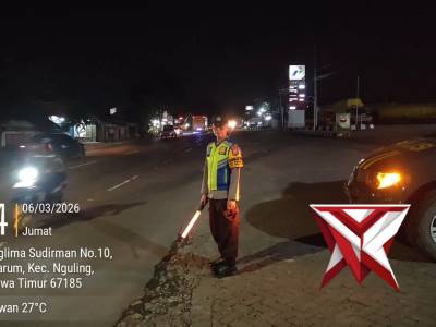 Patroli Bluelight Polsek Nguling