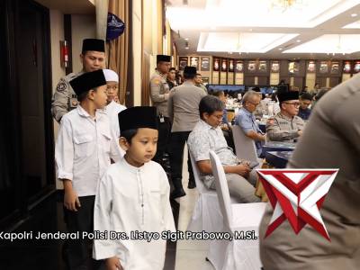 Giat buka bersama Kapolri dan Jajaran