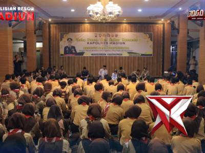 Ramadan Berkah! Kapolres Madiun Gelar Buka Bersama Saka Bhayangkara - PoliceTube