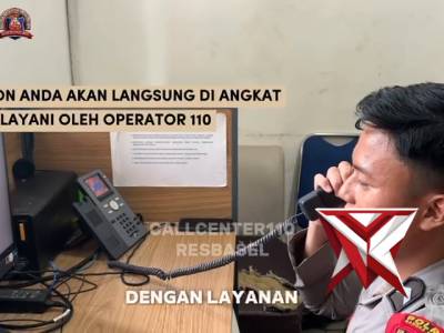 CALL CENTER 110 POLRES BASEL