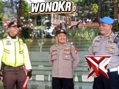 Polsek wonokromo laksanakan patroli