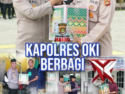 Polres OKI Berbagi