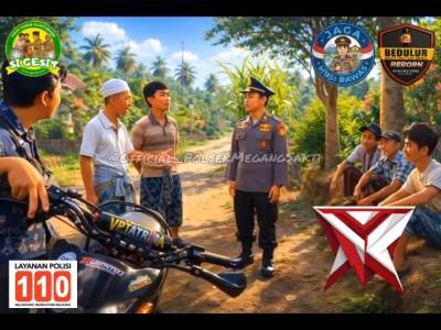 Polsek Megang Sakti Polres Musi Rawas lakukan pengamanan