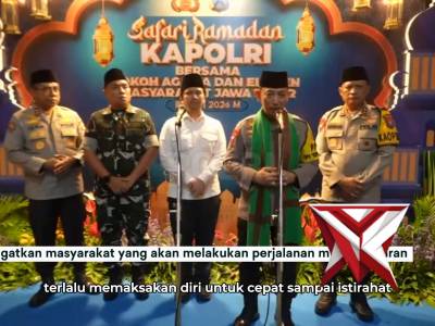 Kapolri Laksanakan Giat Safari Ramadhan