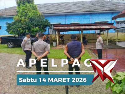 Kegiatan pesonil polsek pampangan