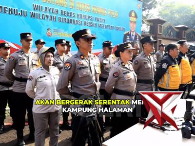 Polri melakukan Apel Kesiapan Satgas Humas OPS Ketupat 2026