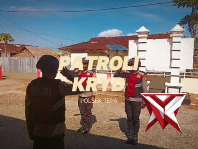 Patroli KRYD polsek tepa