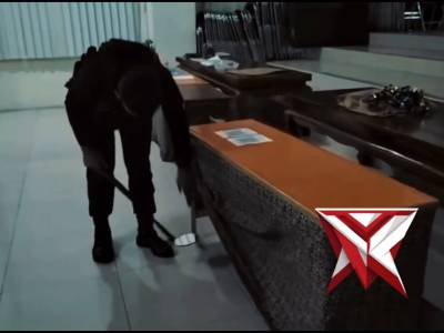 Pastikan Keamanan Ibadah, Subsatgas Jibom Sterilisasi Lokasi Sholat Idul Fitri