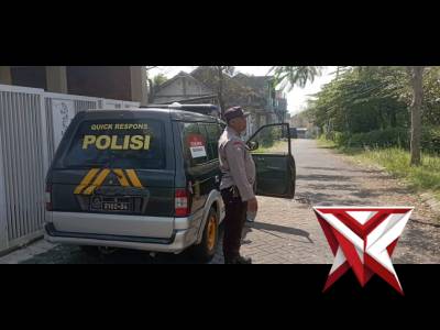 Demi menjamin keamanan dulur-dulur di wilayah Lawang, personel Unit Patroli III Polsek Lawang hadir
