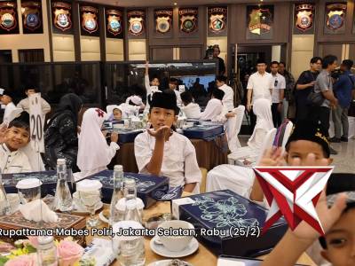 KAPOLRI DAN INSAN PERS INDONESIA BERSILATURAHMI DENGAN BUKA PUASA BERSAMA