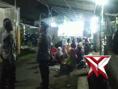 PELAYANAN DAN PENGAMANAN PENGAJIAN ISRO' MI'ROJ KELURAHAN WIROLEGI.