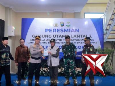 PERESMIAN GEDUNG LANTAI 3 POLRES BOJONEGORO