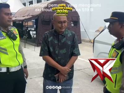Pos Pelayanan 519 B menunjukkan respons cep