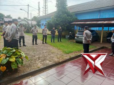 APEL PAGI POLSEK PAMPANGAN