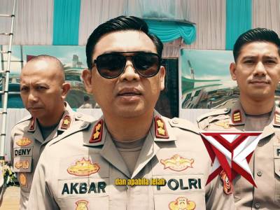 Kapolres Kuningan melaksanakan pengecekan jalur serta Pos Pengamanan (Pospam)