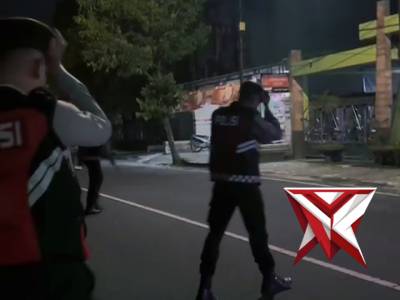 POLRES NGAWI MELAKSANAKAN PATROLI GEREJA MALAM HARI