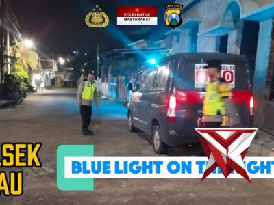 BLUE LIGHT ON THE NIGHT