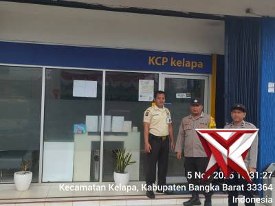 Patroli rutin Polsek kelapa