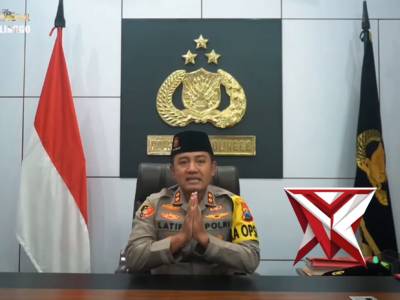 Kapolres Probolinggo mengucapkan Selamat Hari Raya Idul Fitri 1 Syawal 1447 H