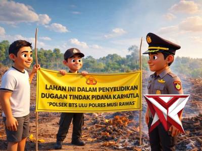 Bahbinkamtibmas  Polsek Bts Ulu menghimbau kepada masyarakat untuk membukak lahan jangan dibakar