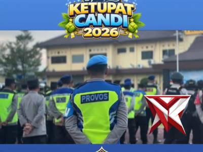 Apel kesiapan pengamanan malam takbiran Idul Fitri 1447 H / 2026 M