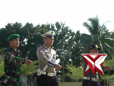 Apel Gelar Pasukan Operasi Kepolisian Terpusat dalam rangka pengamanan Idul Fitri 1447 Hijriyah