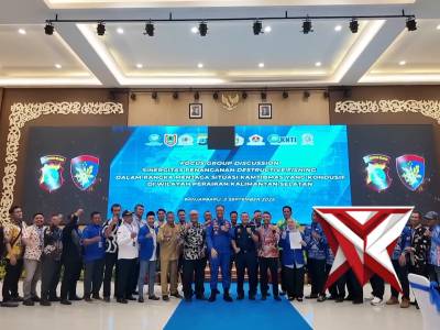 Menjaga Situasi Kamtibmas Yang Kondusif Di Wilayah Perairan Kalimantan Selatan