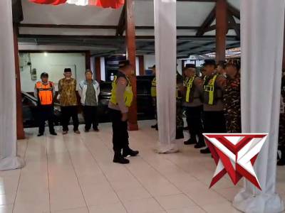 Pengamanan Nataru muspika kecamatan Singosari