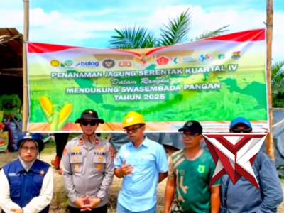 8.7. POLRI DUKUNG ASTA CITA: Tanam Jagung, Wujudkan Ketahanan Pangan