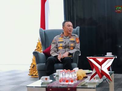 Kapolda Sumatera Selatan Irjen Pol Dr. Sandi Nugroho menerima audiensi jajaran pimpinan PLN UID S2JB