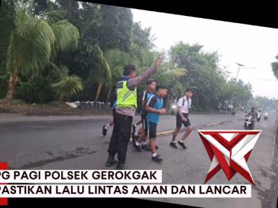 PG Pagi Polsek Gerokgak, Pastikan Lalu Lintas Aman dan Lancar - PoliceTube