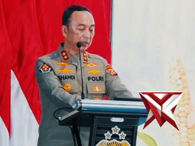 Kapolri Pimpin Tanam Raya Jagung Kuartal I 2026 di Ogan Ilir