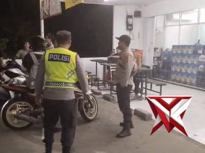Personil polres OKI memberikan Himbauan kepada Masyarakat - PoliceTube