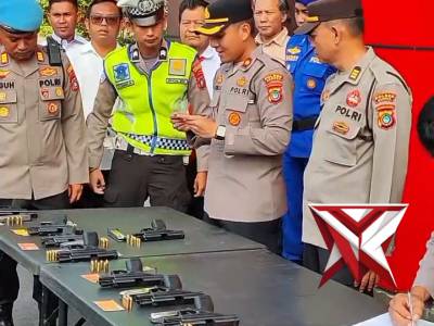 Cek Senpi Anggota Polres Bangka