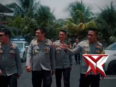 Kunjungan Pamatwil Polda Sumsel dlm rangka Ops Ketupat Musi 2026