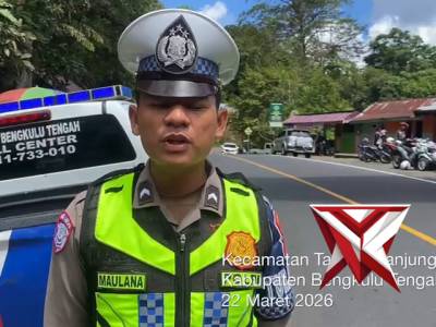 Live  ropert situasi terkini di jalan lintas Bengkulu Kapahiang